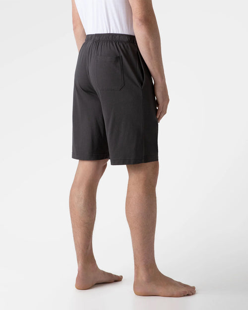 COTTON MODAL LOUNGE SHORTS / CHARCOAL