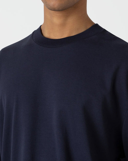 HEAVY WEIGHT OVERSIZED T-SHIRT / NAVY