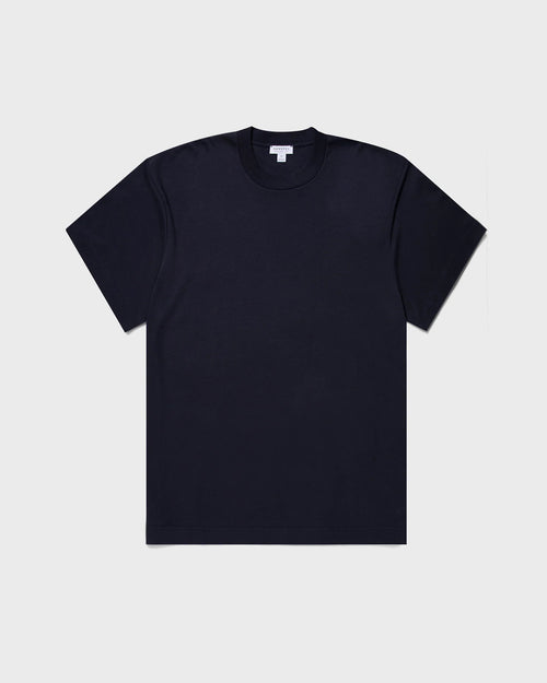 HEAVY WEIGHT OVERSIZED T-SHIRT / NAVY