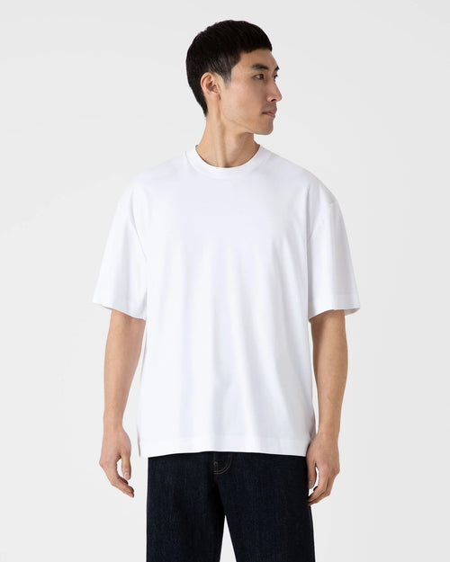 HEAVY WEIGHT OVERSIZED T-SHIRT / WHITE