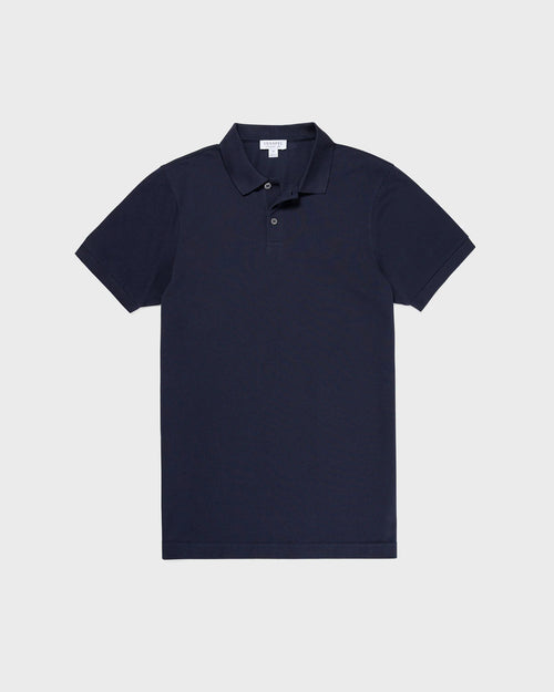 PIQUÉ POLO SHIRT / NAVY