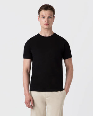 RIVIERA MIDWEIGHT T-SHIRT / BLACK