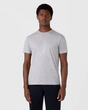 RIVIERA MIDWEIGHT T-SHIRT / GREY MELANGE