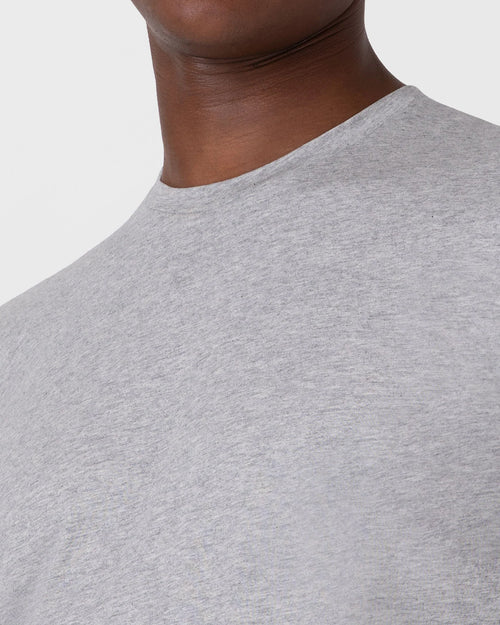 RIVIERA MIDWEIGHT T-SHIRT / GREY MELANGE