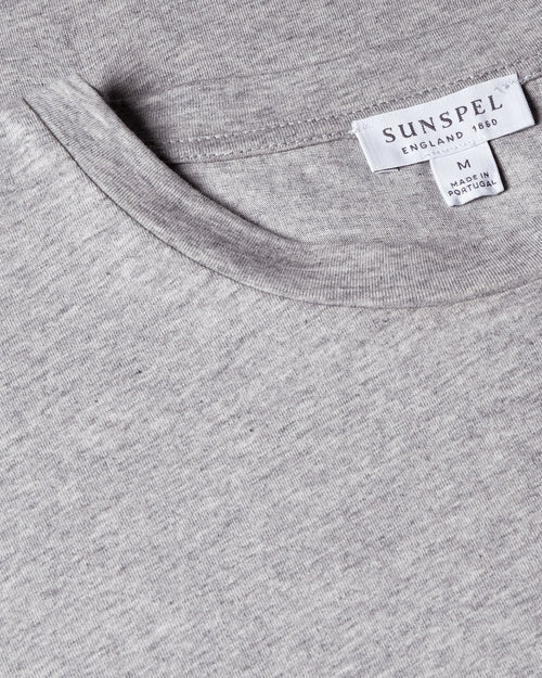 RIVIERA MIDWEIGHT T-SHIRT / GREY MELANGE