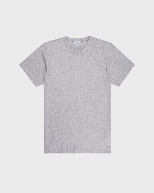 RIVIERA MIDWEIGHT T-SHIRT / GREY MELANGE