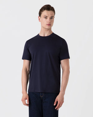 RIVIERA MIDWEIGHT T-SHIRT / NAVY