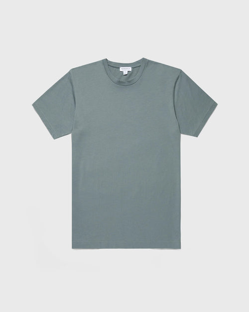 RIVIERA MIDWEIGHT T-SHIRT / SMOKE GREEN