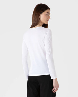 LONG SLEEVE CLASSIC T-SHIRT / WHITE