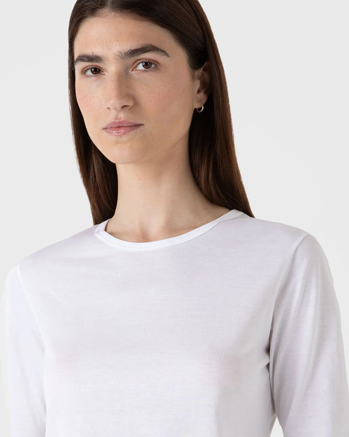 LONG SLEEVE CLASSIC T-SHIRT / WHITE