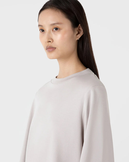 WIDE SLEEVE T-SHIRT / PUTTY