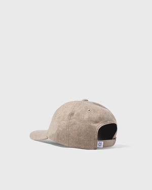 WOOL TWILL CAP / SANDSTONE