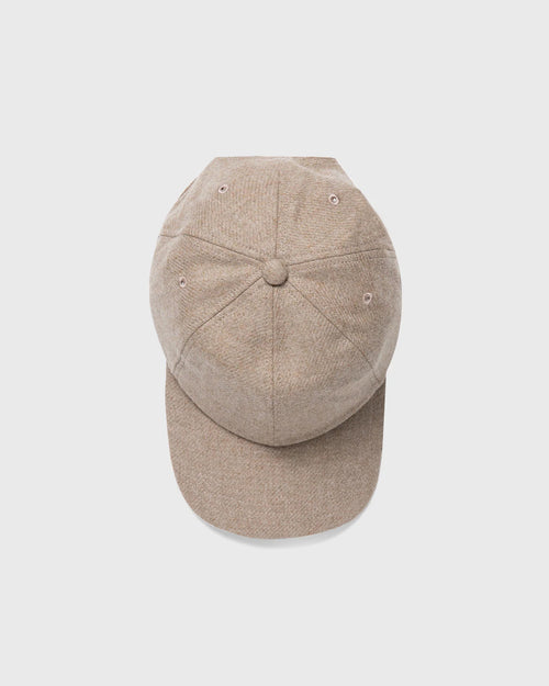 WOOL TWILL CAP / SANDSTONE