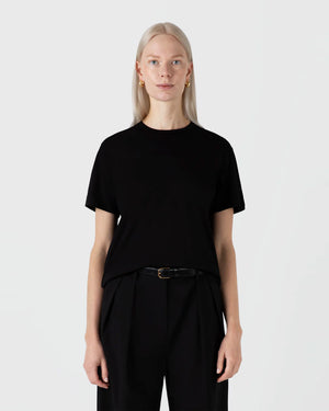 RELAXED T-SHIRT / BLACK