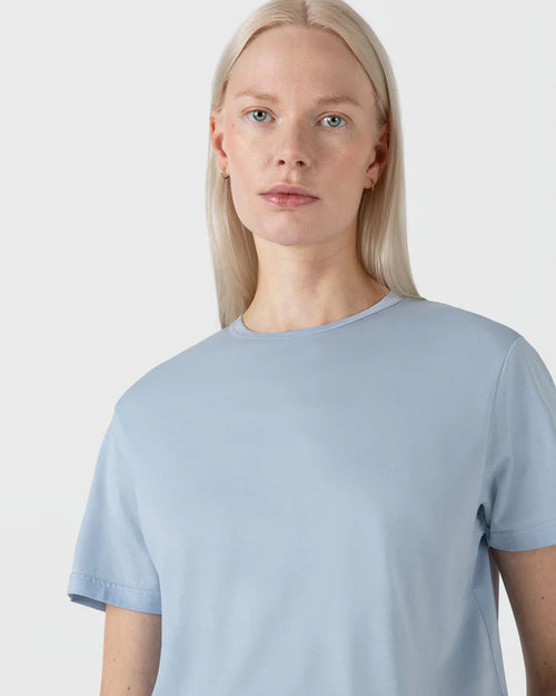 RELAXED T-SHIRT / BLUE MIST