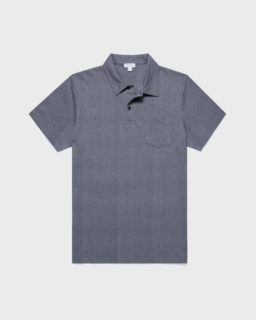 RIVIERA POLO SHIRT / NAVY TWIST