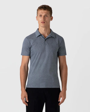 RIVIERA POLO SHIRT / NAVY TWIST