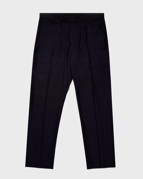 LIGHTWEIGHT TRAVEL WOOL TROUSER / NAVY