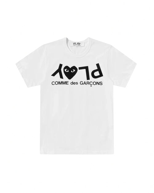 T068 UNISEX YALP PRINT T-SHIRT / WHITE
