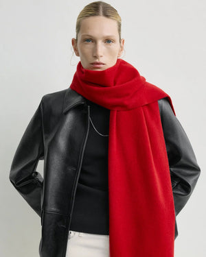 CASHMERE SCARF / RED