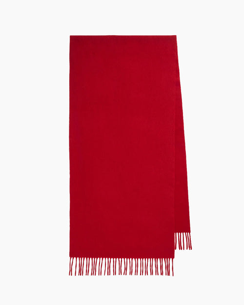 CASHMERE SCARF / RED