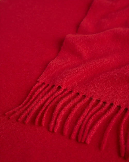 CASHMERE SCARF / RED