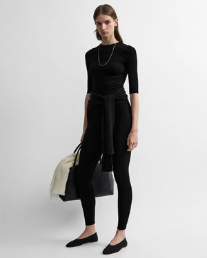 COMPACT LEGGINGS / BLACK