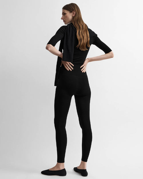 COMPACT LEGGINGS / BLACK