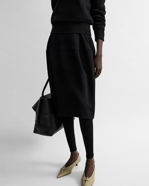 SCULPTURAL SKIRT / BLACK