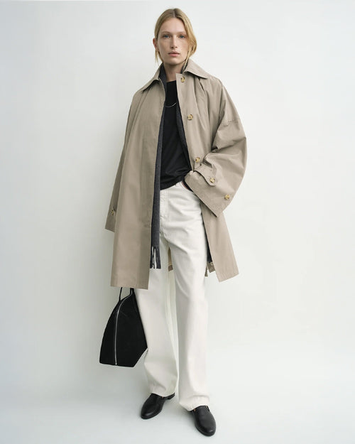 CAR COAT / TAUPE