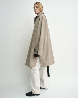 CAR COAT / TAUPE