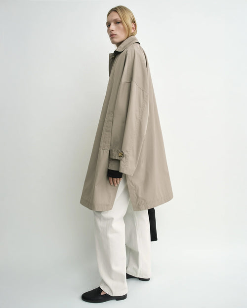 CAR COAT / TAUPE
