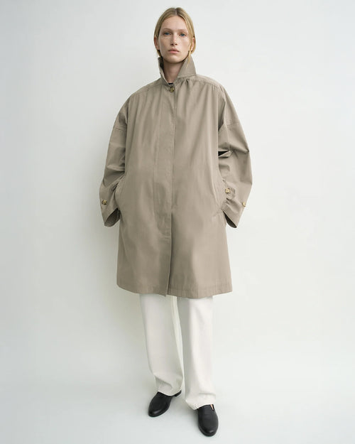CAR COAT / TAUPE