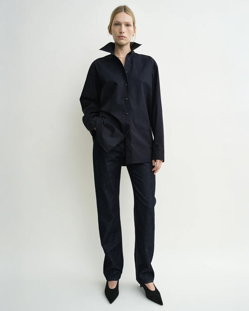 CLASSIC TUMBLED SHIRT / MIDNIGHT