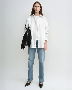 CLASSIC TUMBLED SHIRT / WHITE