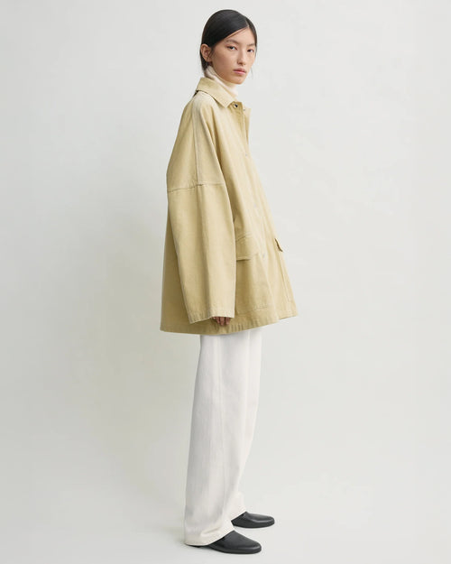 CORD OVERSHIRT JACKET / BEIGE