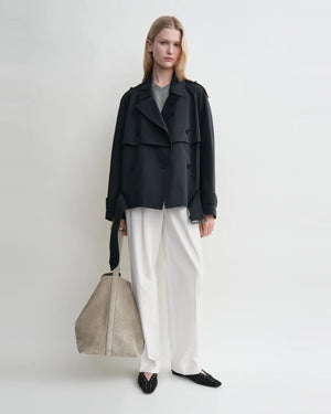 SHORT COTTON TRENCH / NIGHTFALL