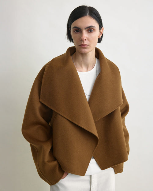 SIGNATURE DOUBLÉ JACKET / TOBACCO