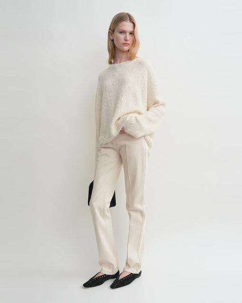 BOXY SILK KNIT / CREAM