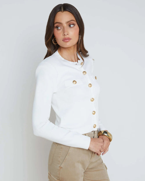 TOULOUSE CARDIGAN / IVORY