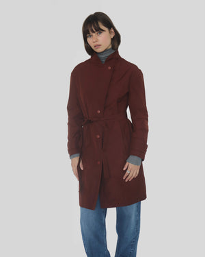 TRENCH COAT 95CM / BALSAMIQUE