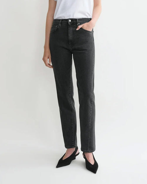 TWISTED SEAM DENIM / GREY WASH
