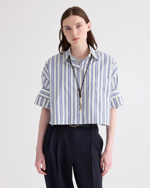 NEXT EX MENS STRIPE / IVORY MULTI