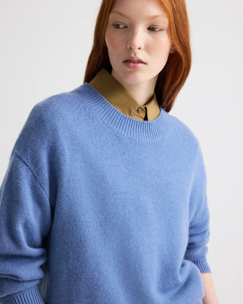 BOY CREWNECK / COUNTRY BLUE