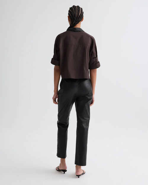 NEXT EX SHIRT WITH CRYSTAL COLLAR SHIRT / AFTER DARK