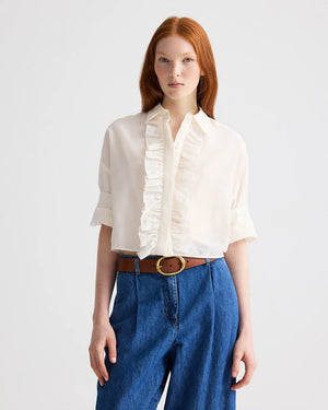 NEXT EX W/ RUFFLE / IVORY