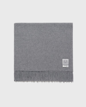 CLASSIC WOOL SCARF / LIGHT GREY MELANGE