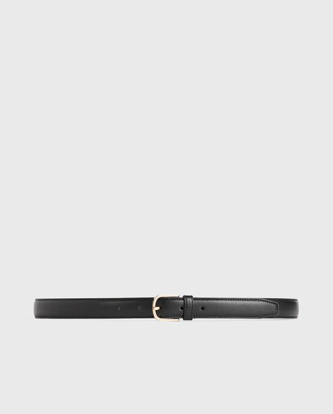 ANINE BING Signature Link Belt - Black