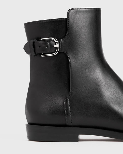 THE BELTED BOOT / BLACK
