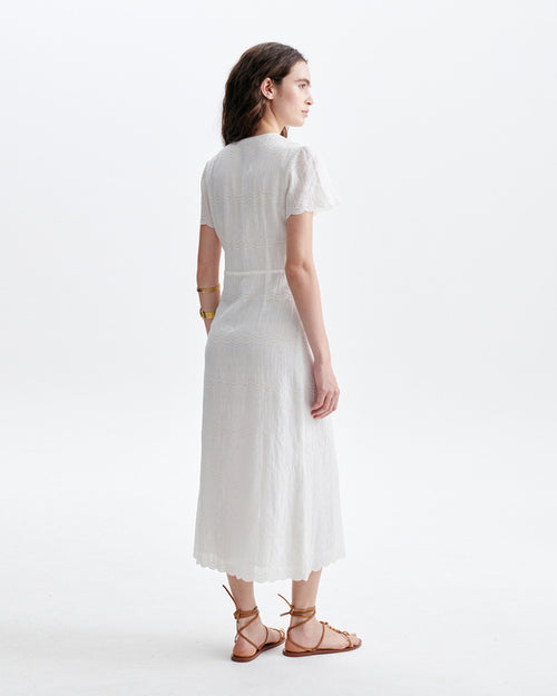 HELENA LONG DRESS / ECRU